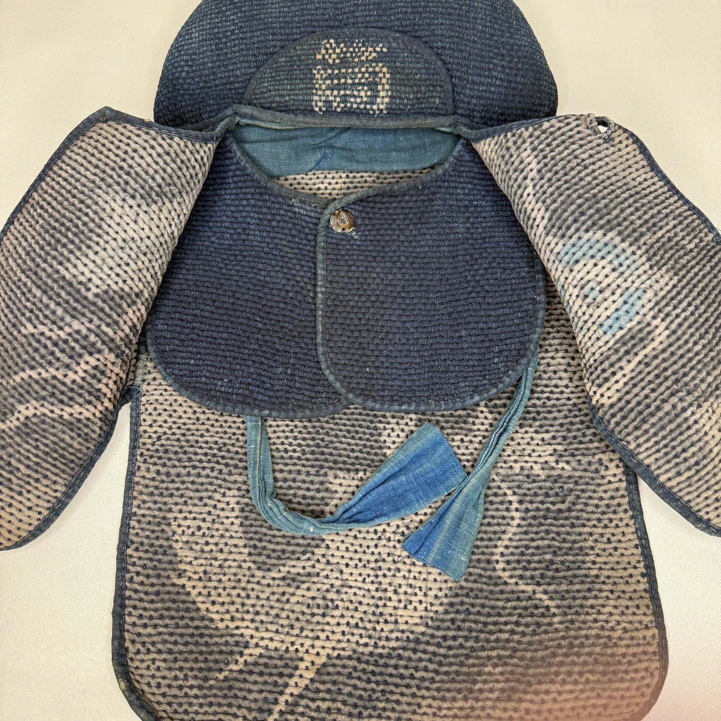"Sashiko Stitching" Antique Fireman's Hood