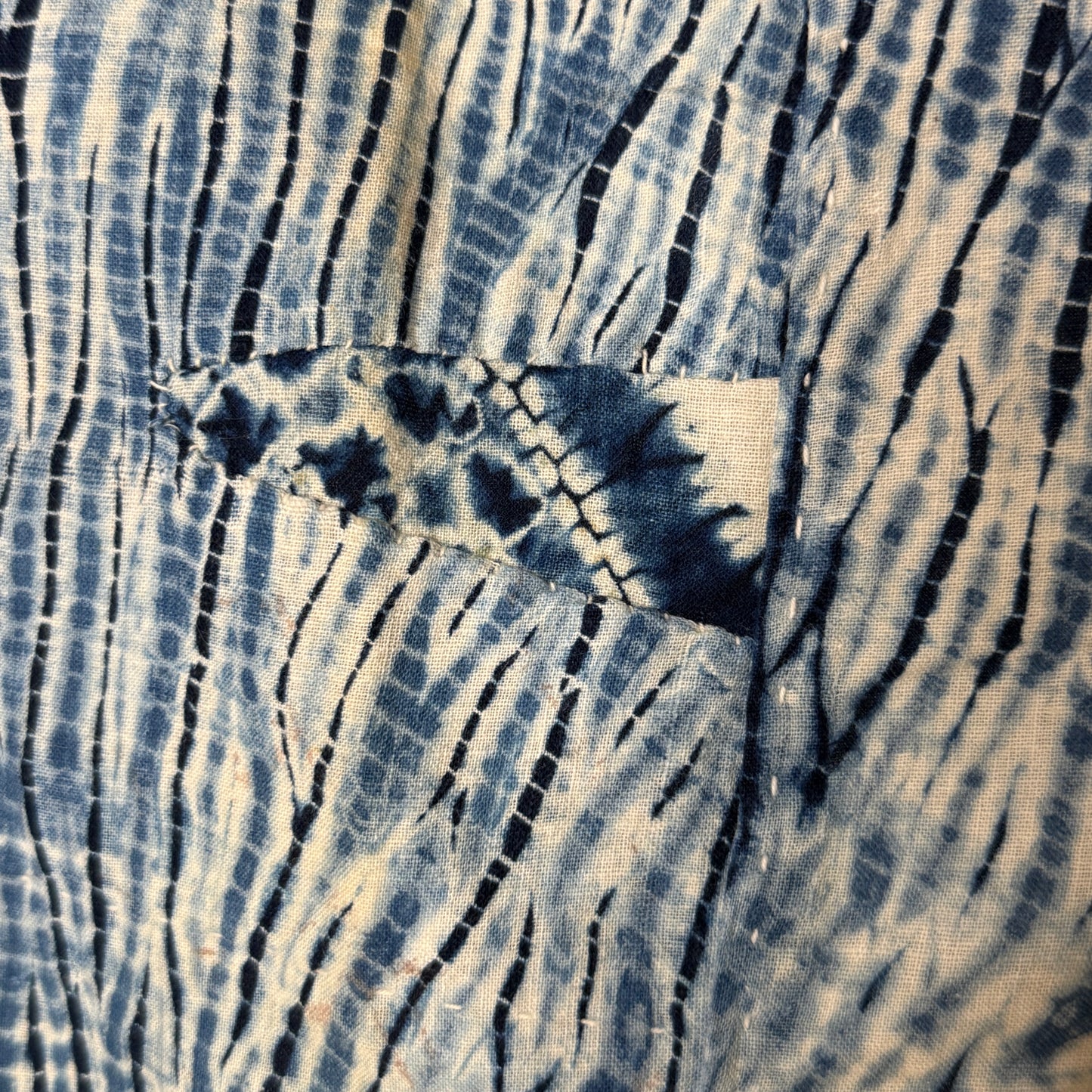 "Kumo Shibori" Vintage Futon Cover
