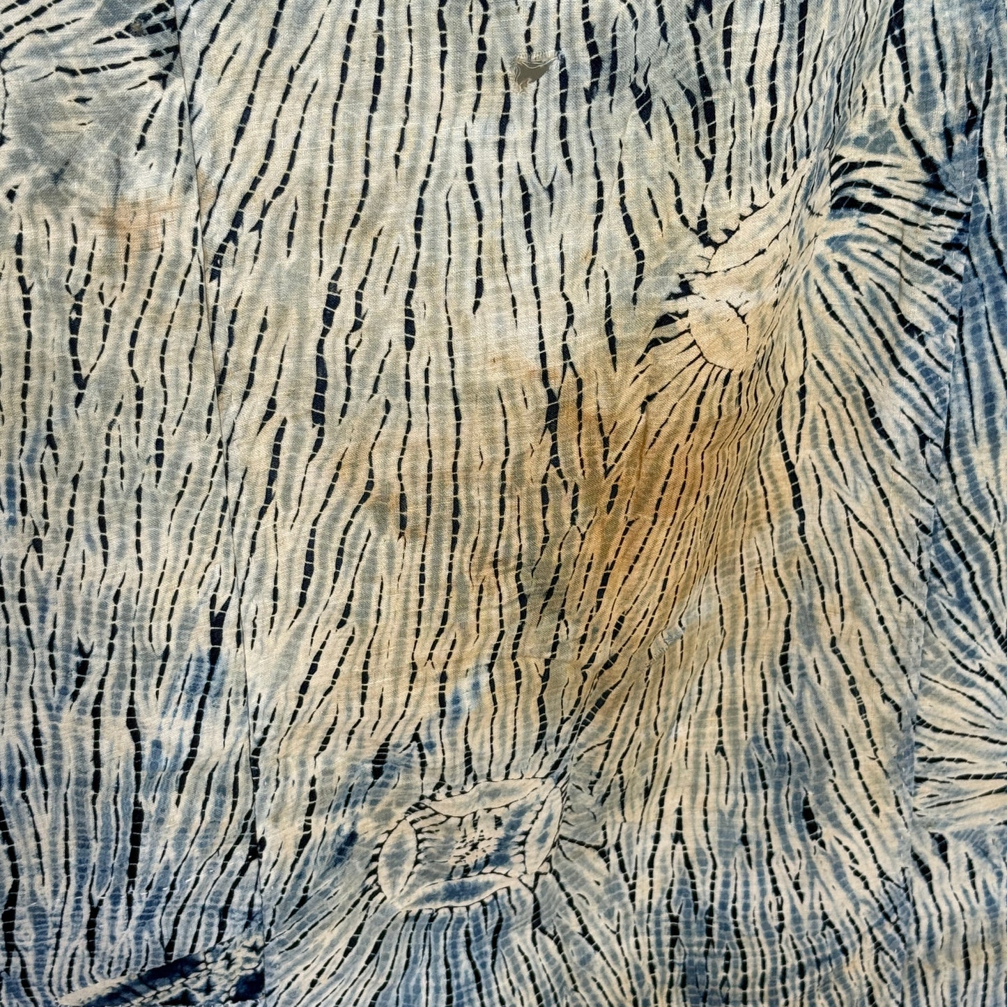 "Kumo Shibori" Vintage Futon Cover
