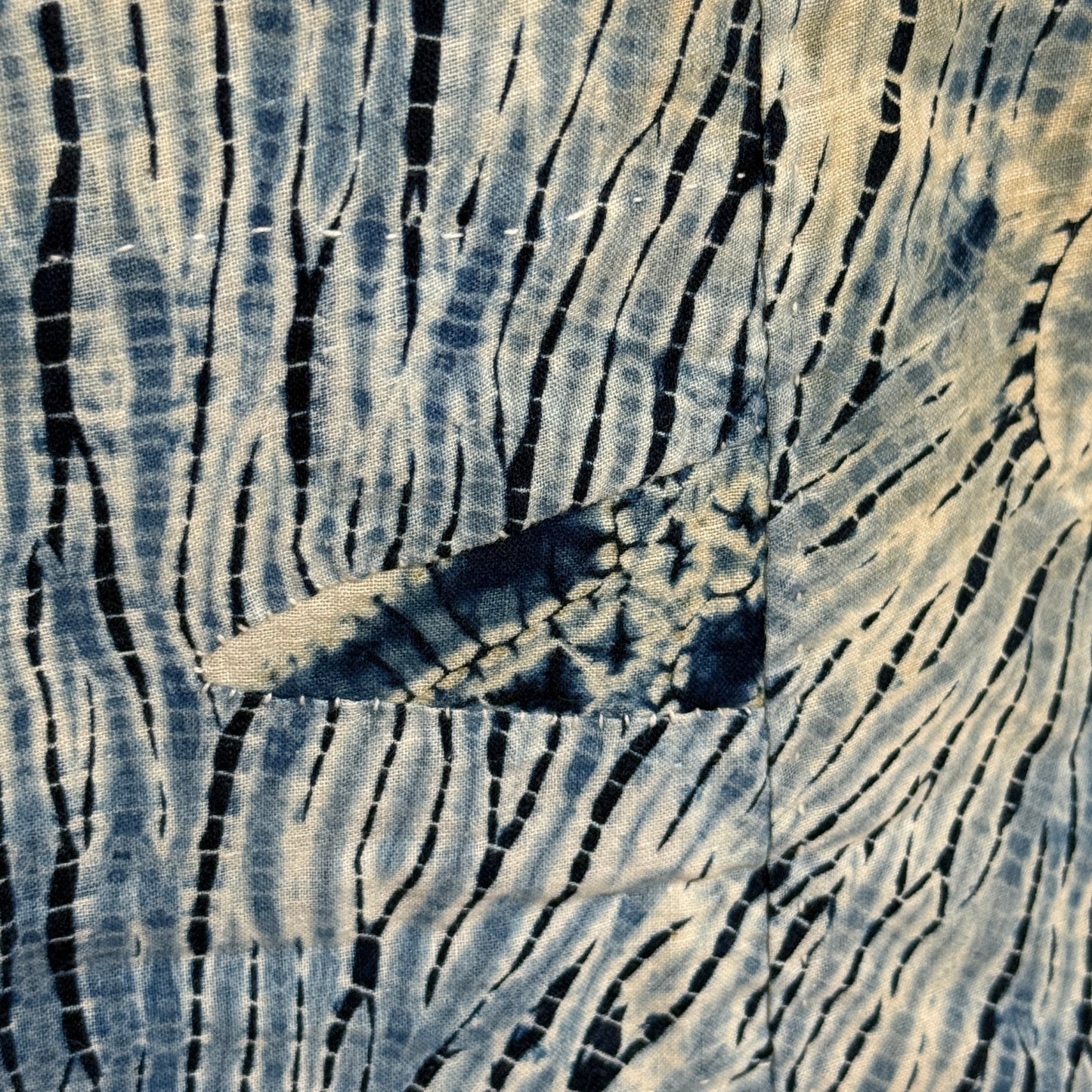 "Kumo Shibori" Vintage Futon Cover