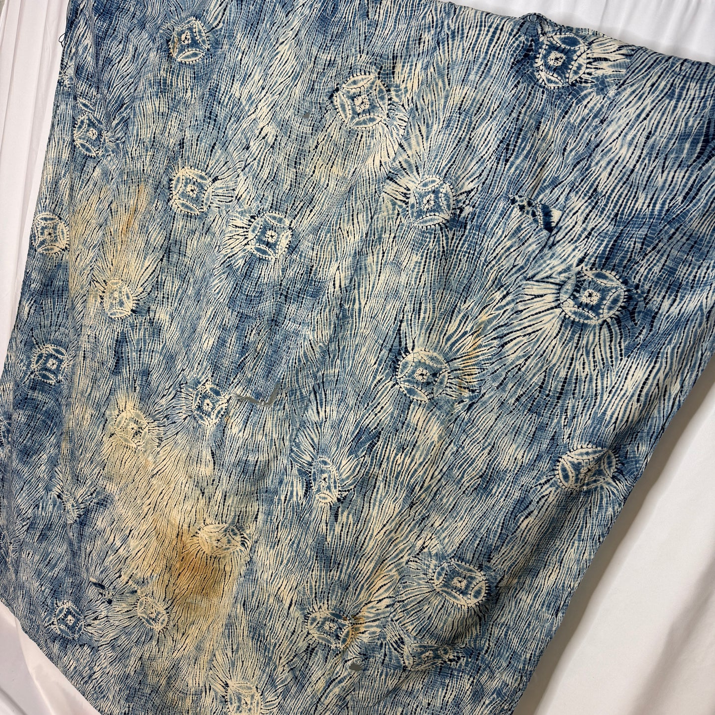 "Kumo Shibori" Vintage Futon Cover