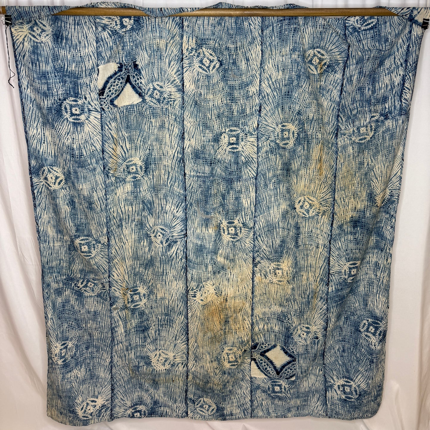 "Kumo Shibori" Vintage Futon Cover