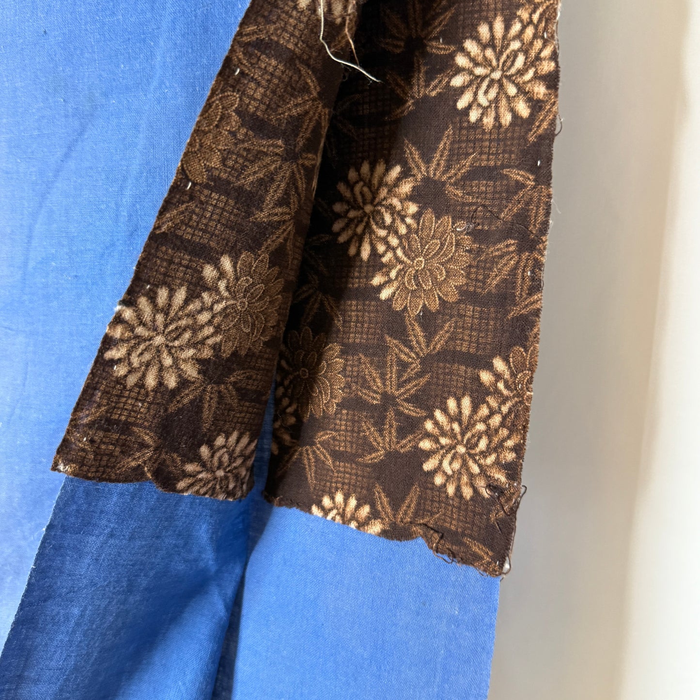 "Faded Blues" Vintage Indigo Lining