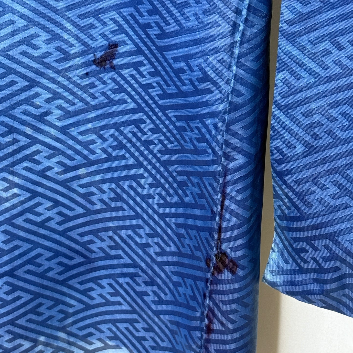 "Sayagata" Overdyed Indigo Underkimono