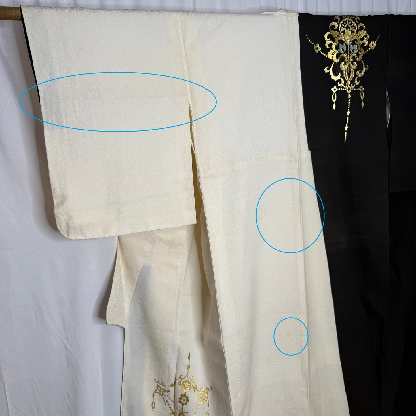 "Kyoto Phantom" Vintage Dance Kimono