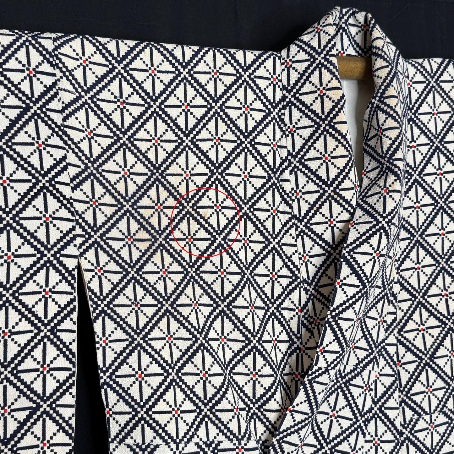 "Geometry Gal" Vintage Casual Kimono