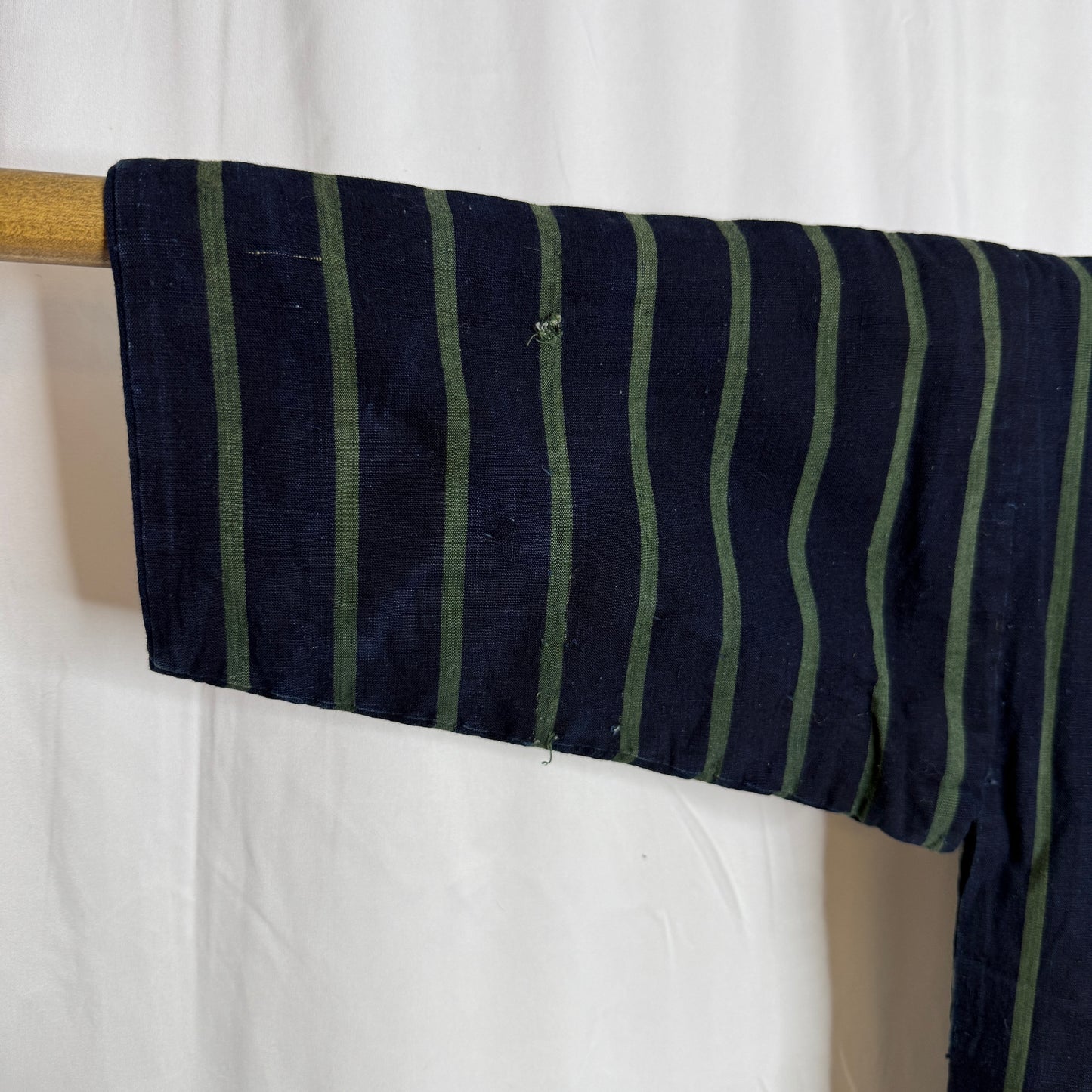 "Green Stripes" Vintage Child's Kimono
