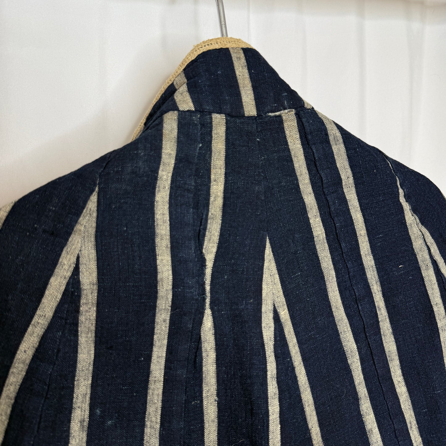 "Striped Hero" Antique Indigo Cape