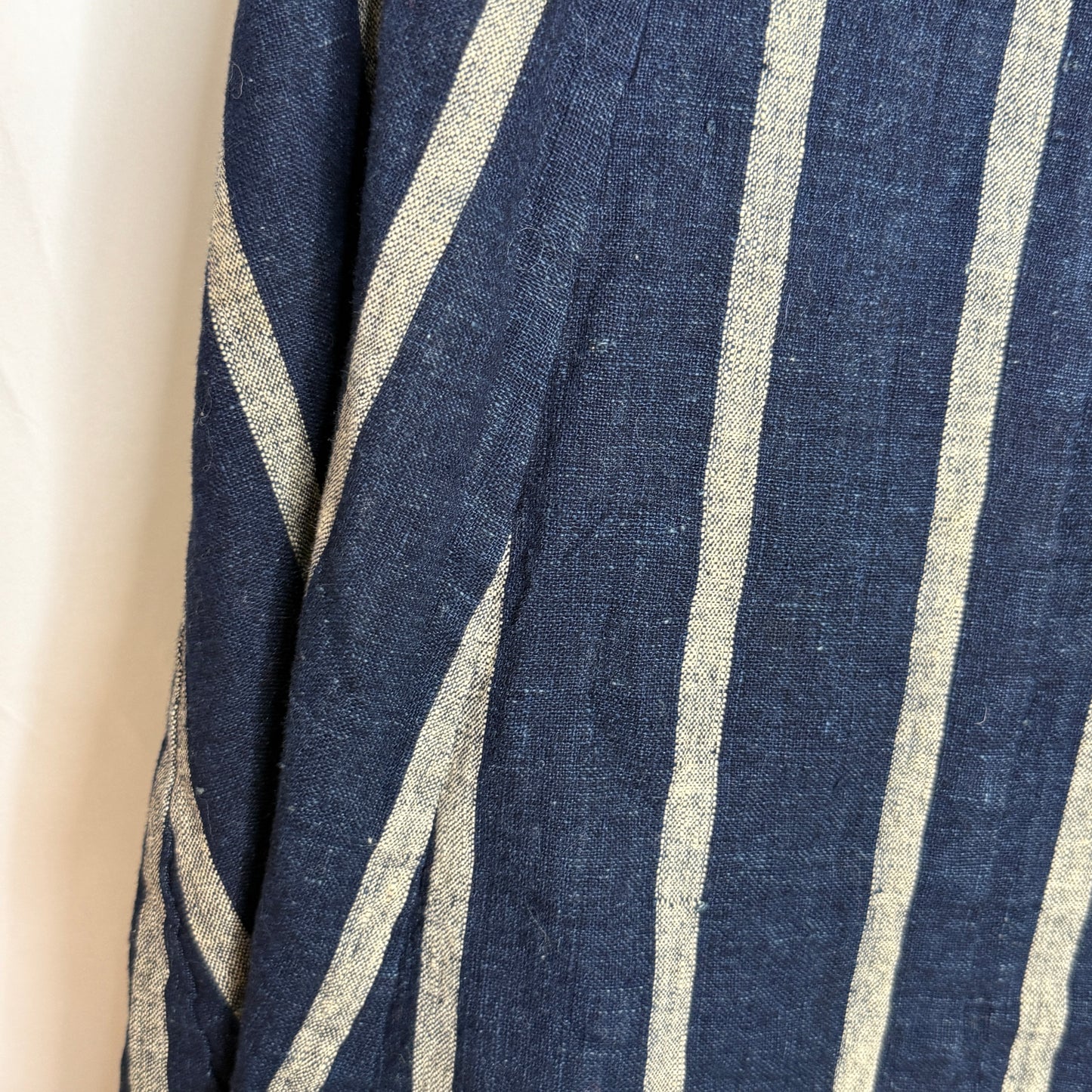"Striped Hero" Antique Indigo Cape