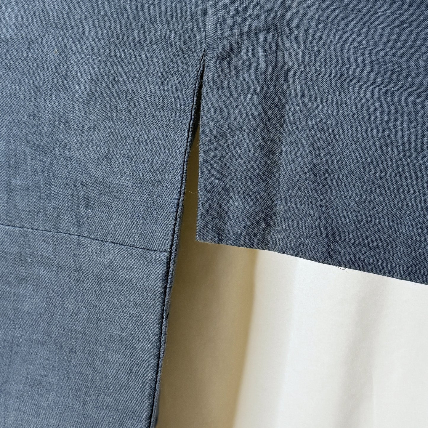 "Three Crests" Vintage Indigo Kimono