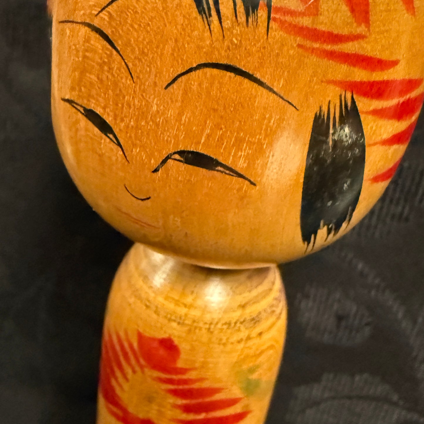 "Katsuichi" Vintage Kokeshi Doll