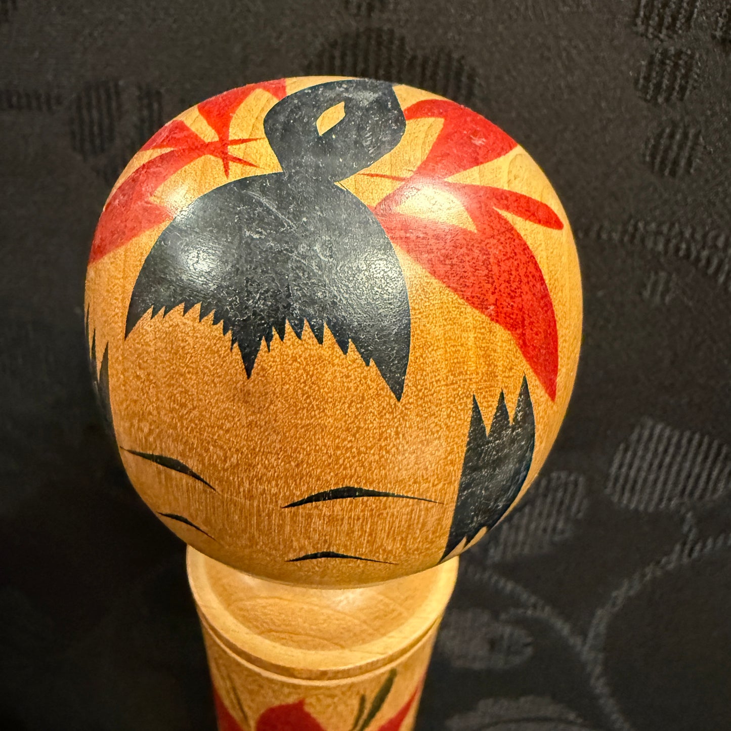 "Maple Narugo" Vintage Kokeshi Doll