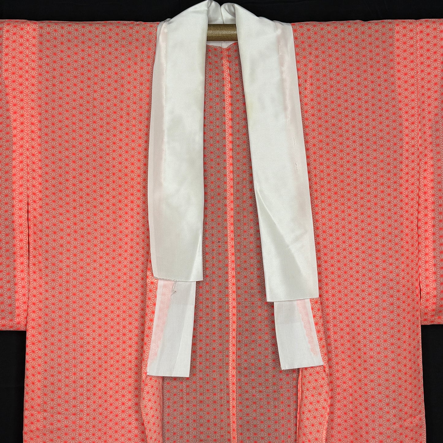 "Bold Asanoha" Vintage Juban Underkimono