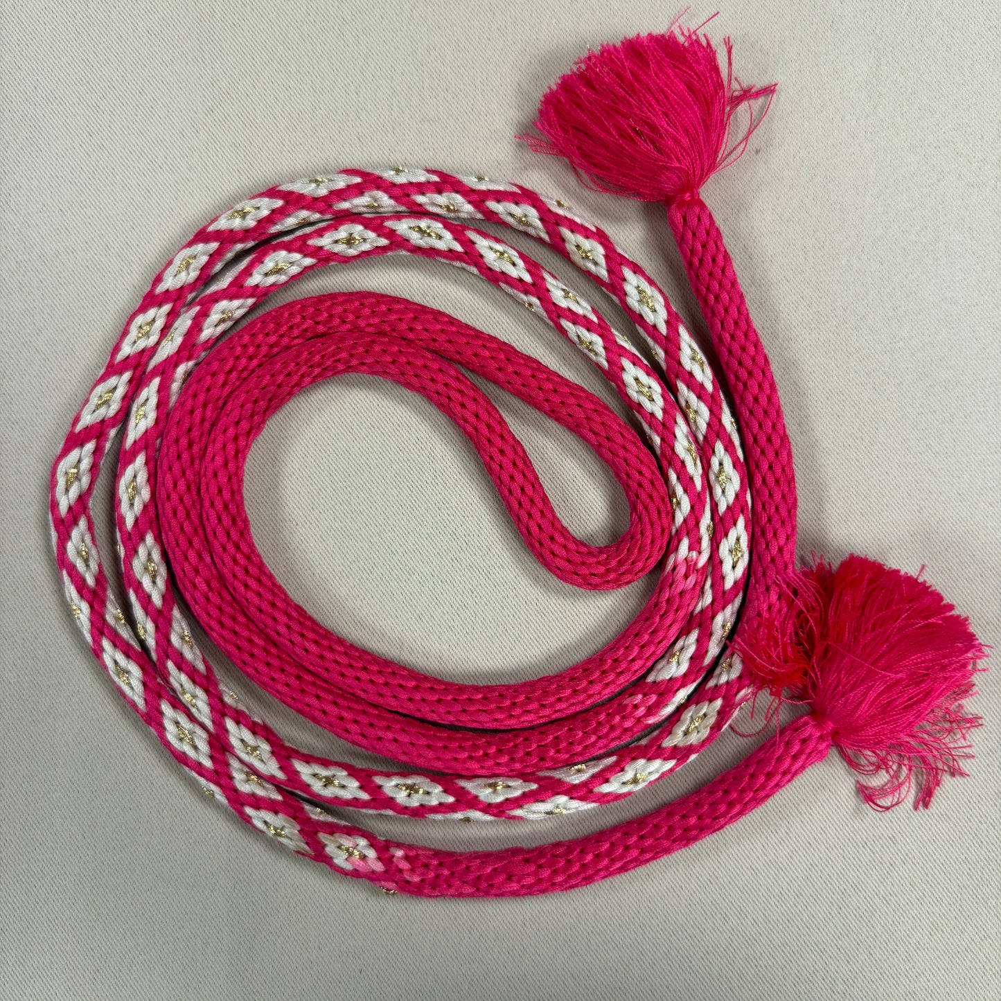 "Hot Pink" Obiage Obijime Set