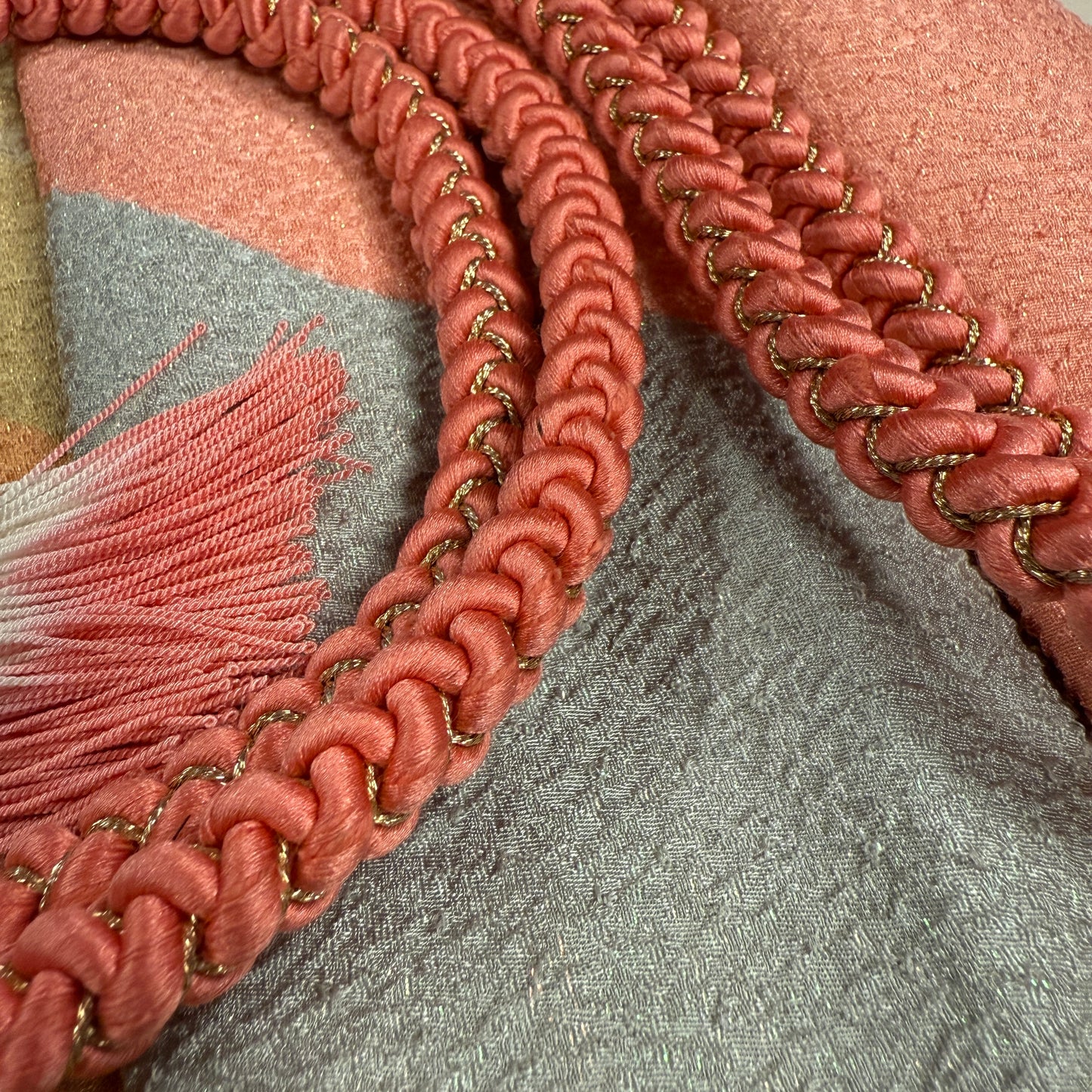 "Autumn Harmony" Obiage Obijime Set