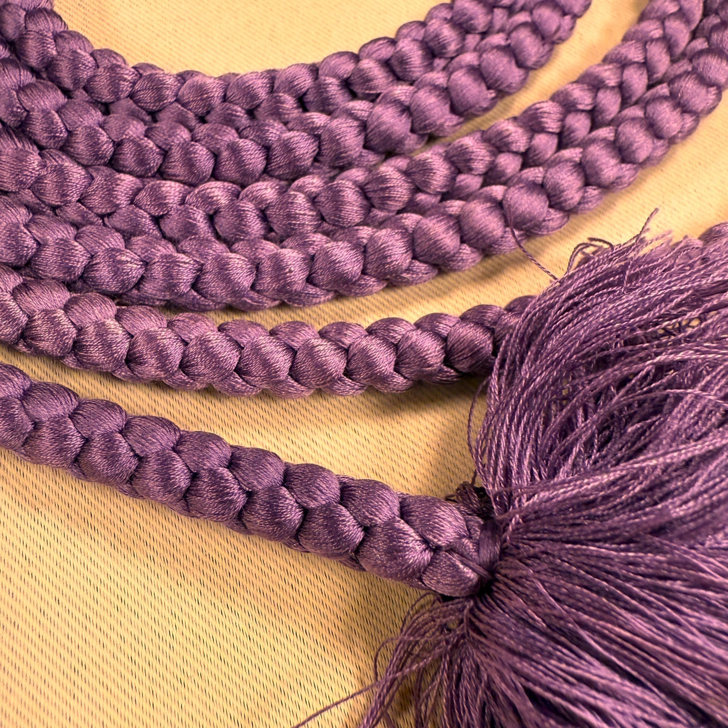 "Royal Plum" Obiage Obijime Set