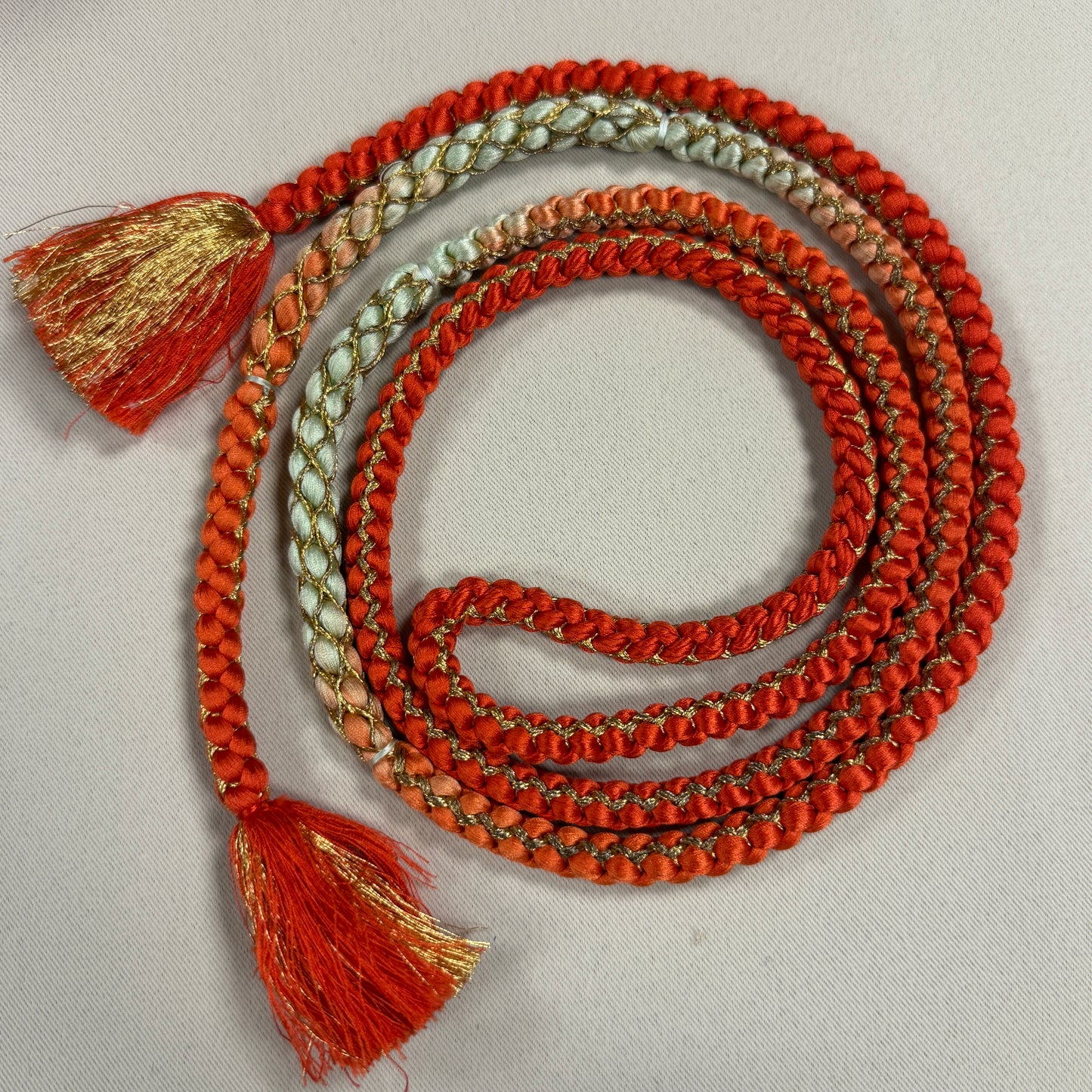 "Festive Flame" Obiage Obijime Set