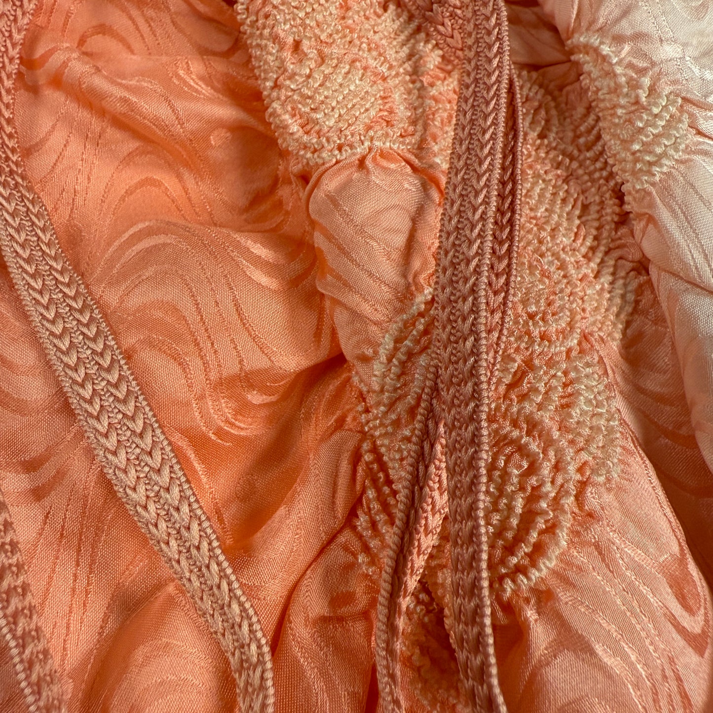 "Peach Blossom" Obiage Obijime Set