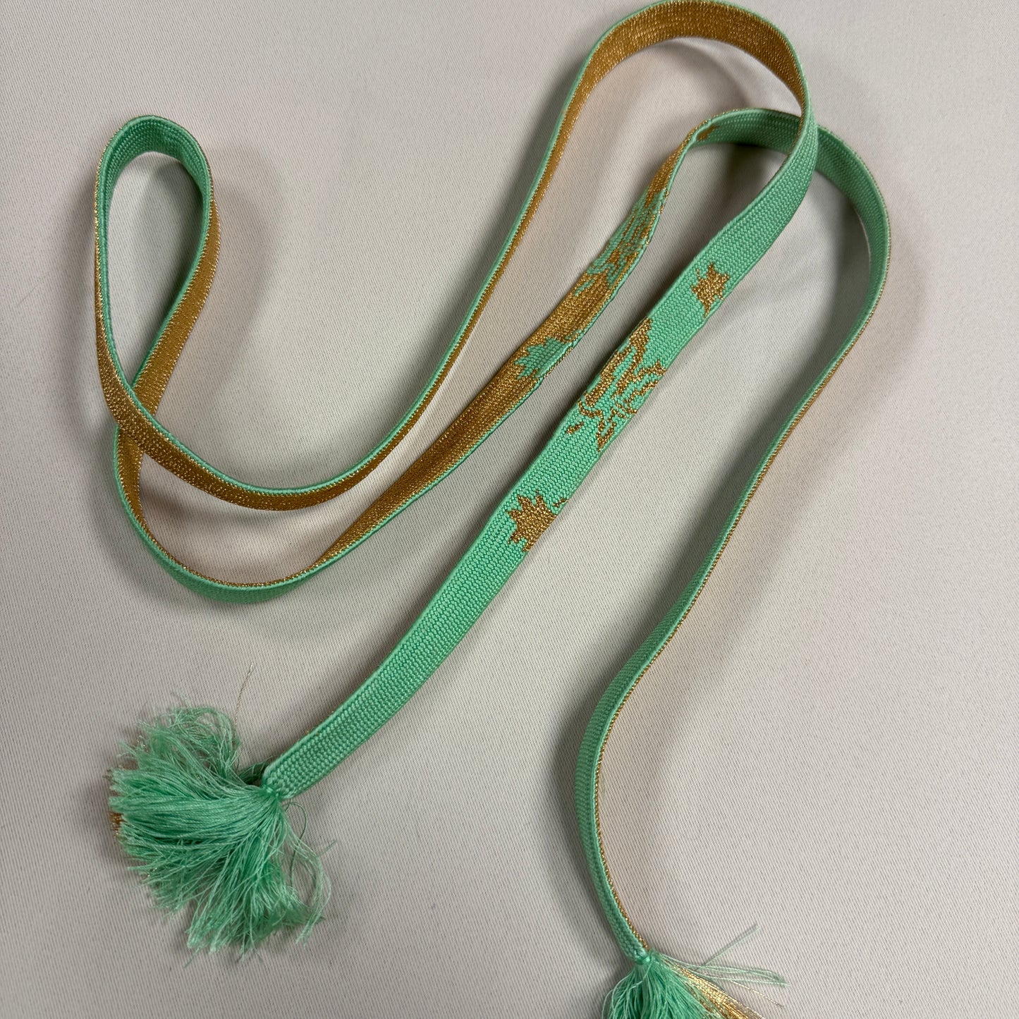 "Refreshing Green" Obiage Obijime Set