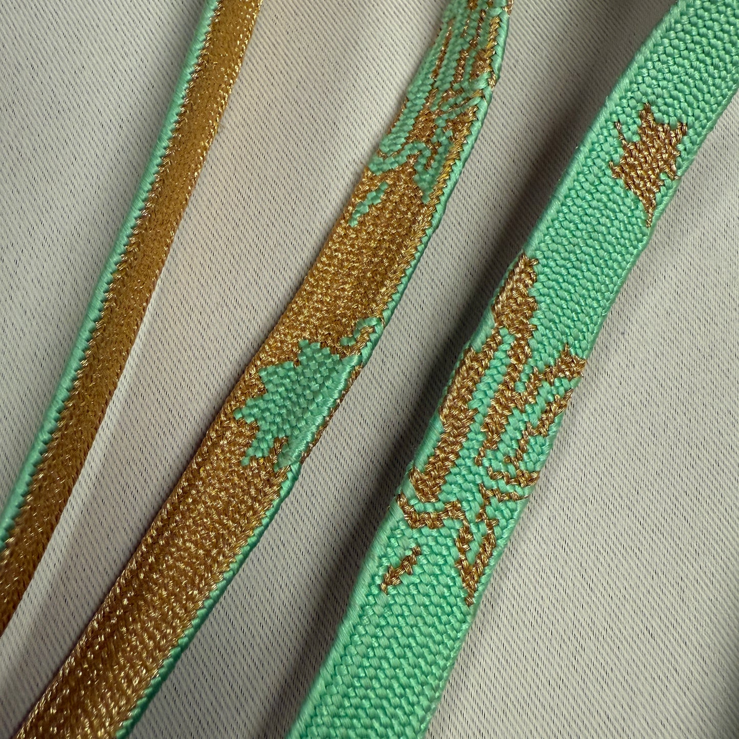 "Refreshing Green" Obiage Obijime Set
