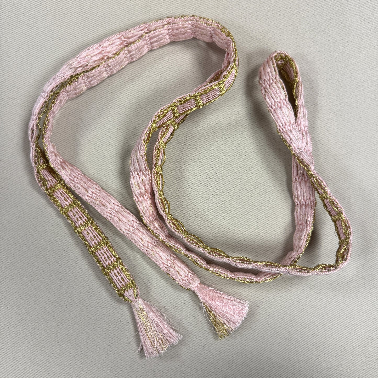 "Sakura Glow" Obiage Obijime Set