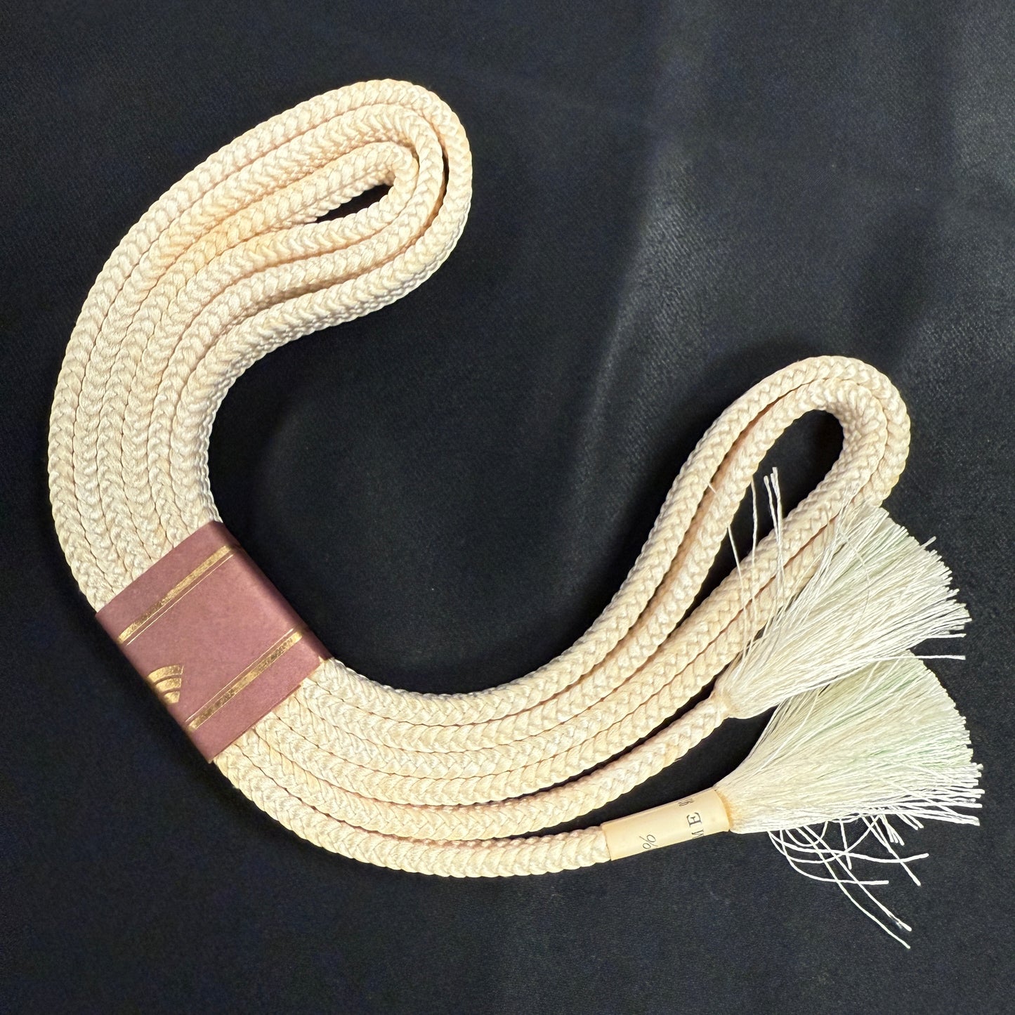 "Ivory Elegance" Obiage Obijime Set