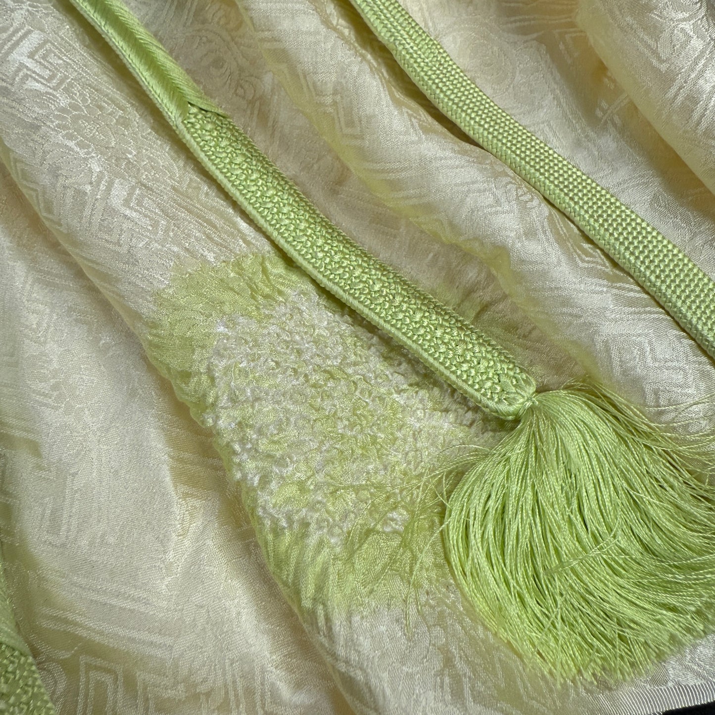 "Spring Shibori" Obiage Obijime Set