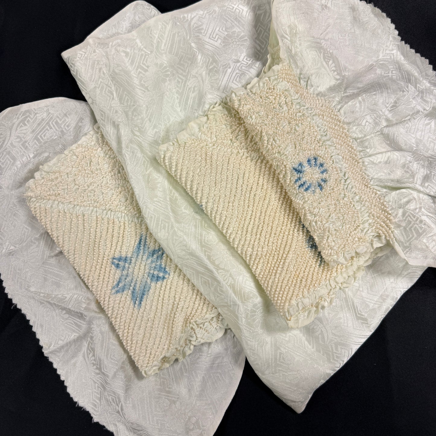"Winter Elegance" Obiage Obijime Set