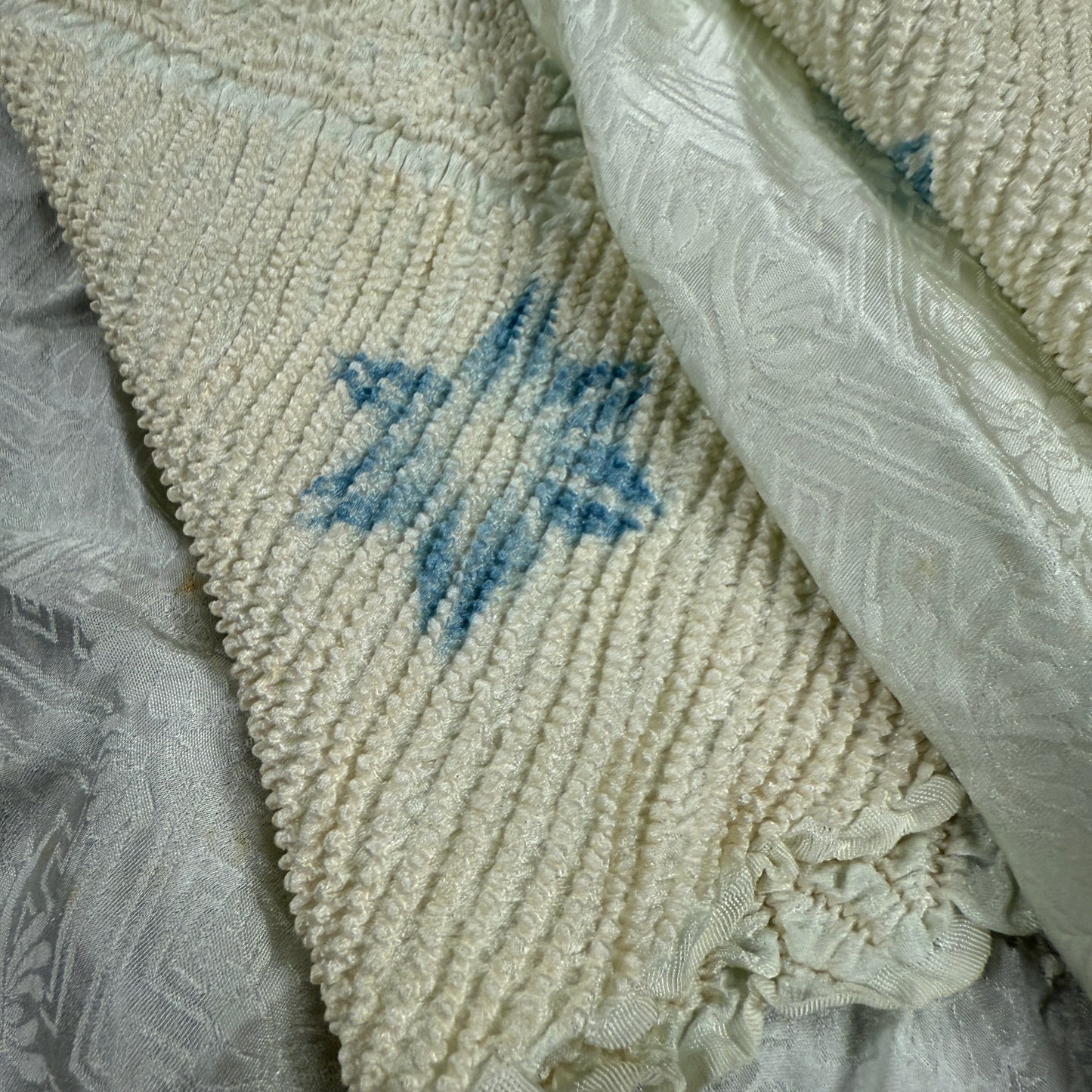 "Winter Elegance" Obiage Obijime Set