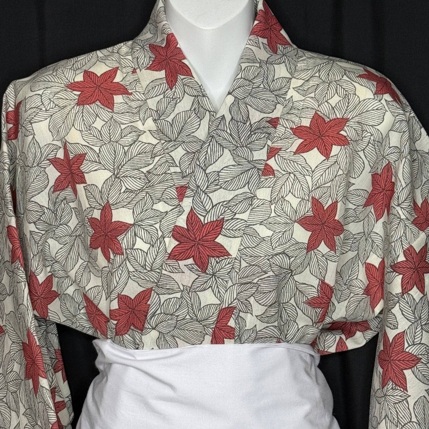 "Momiji Garden" Vintage Casual Kimono