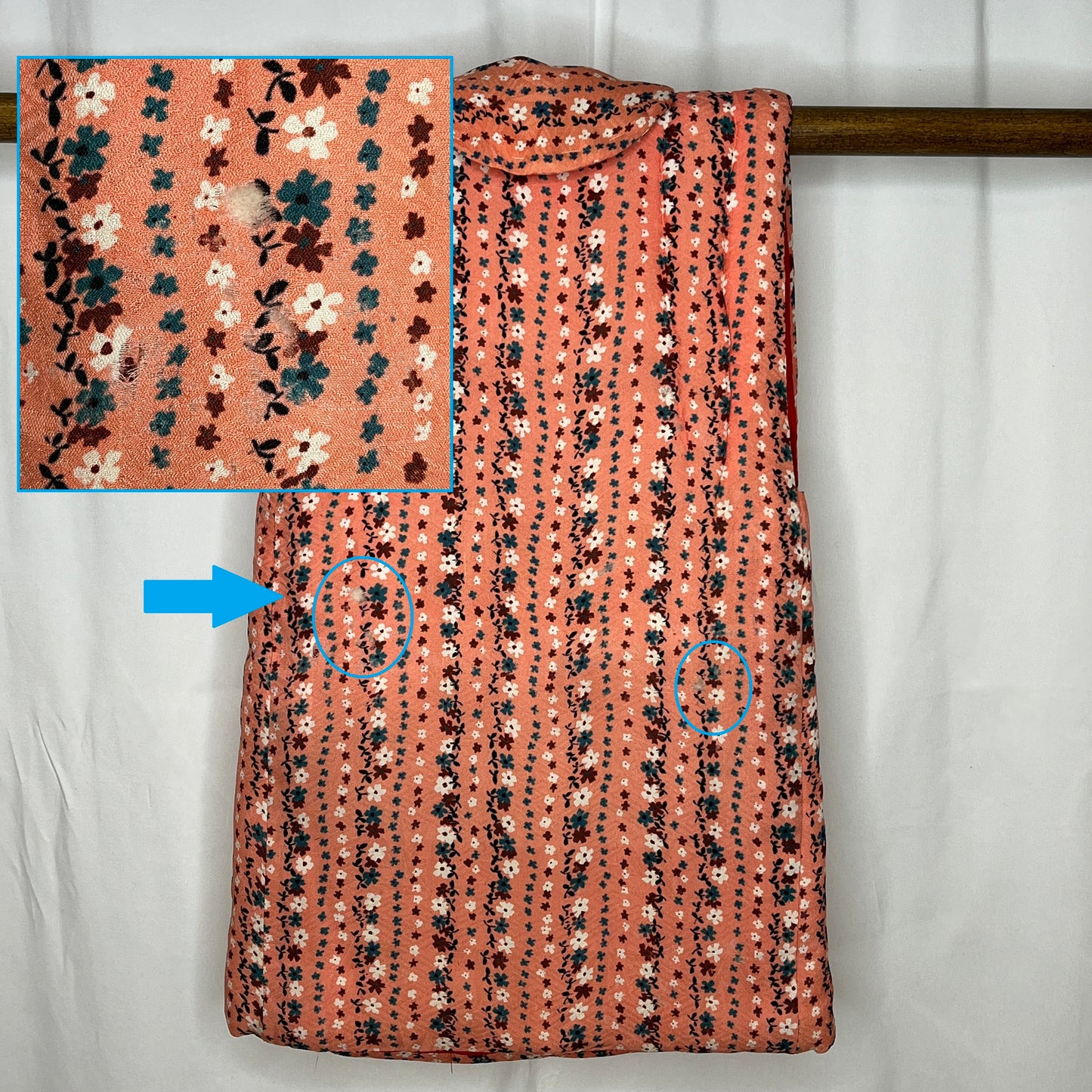 "April Showers" Vintage Girl's Vest
