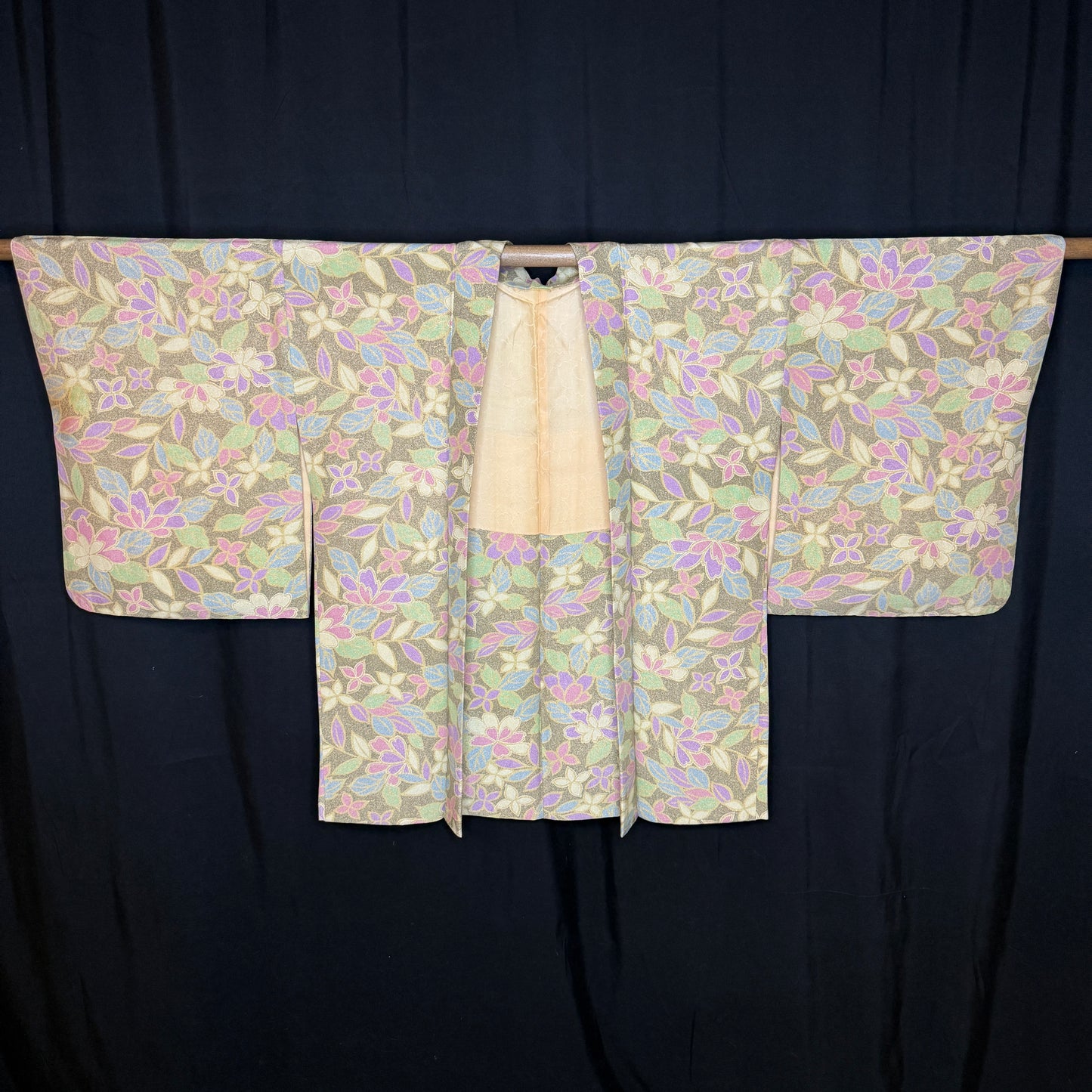 "Pastel Garden" Vintage Haori