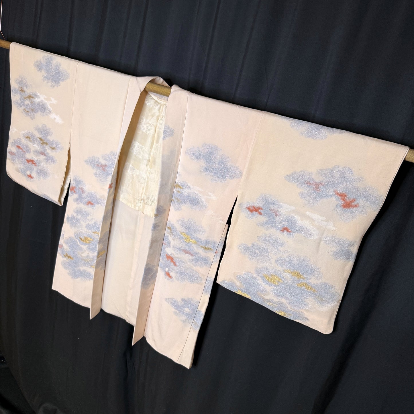 "Sunrise Clouds" Vintage Haori