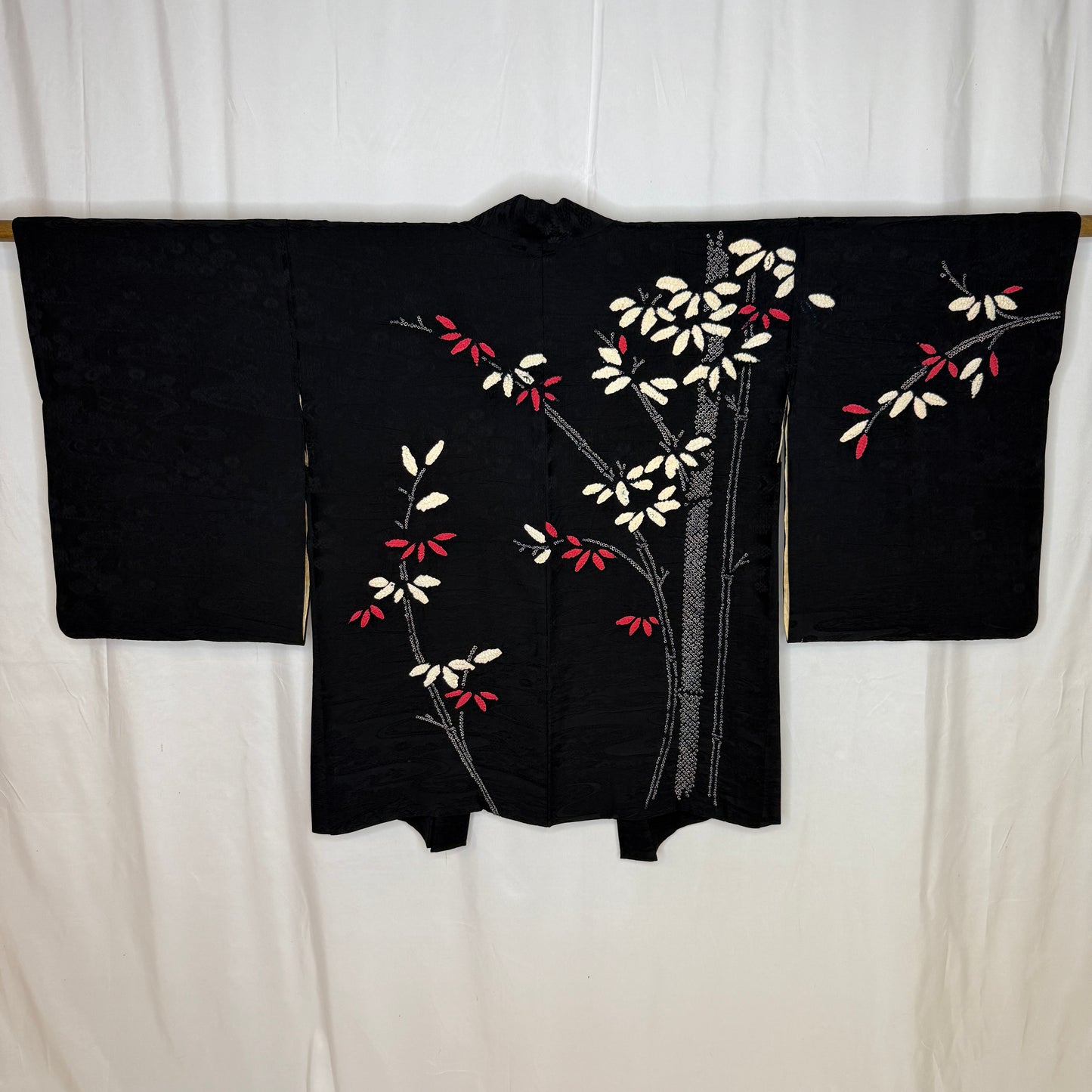 "Shibori Bamboo" Vintage Haori