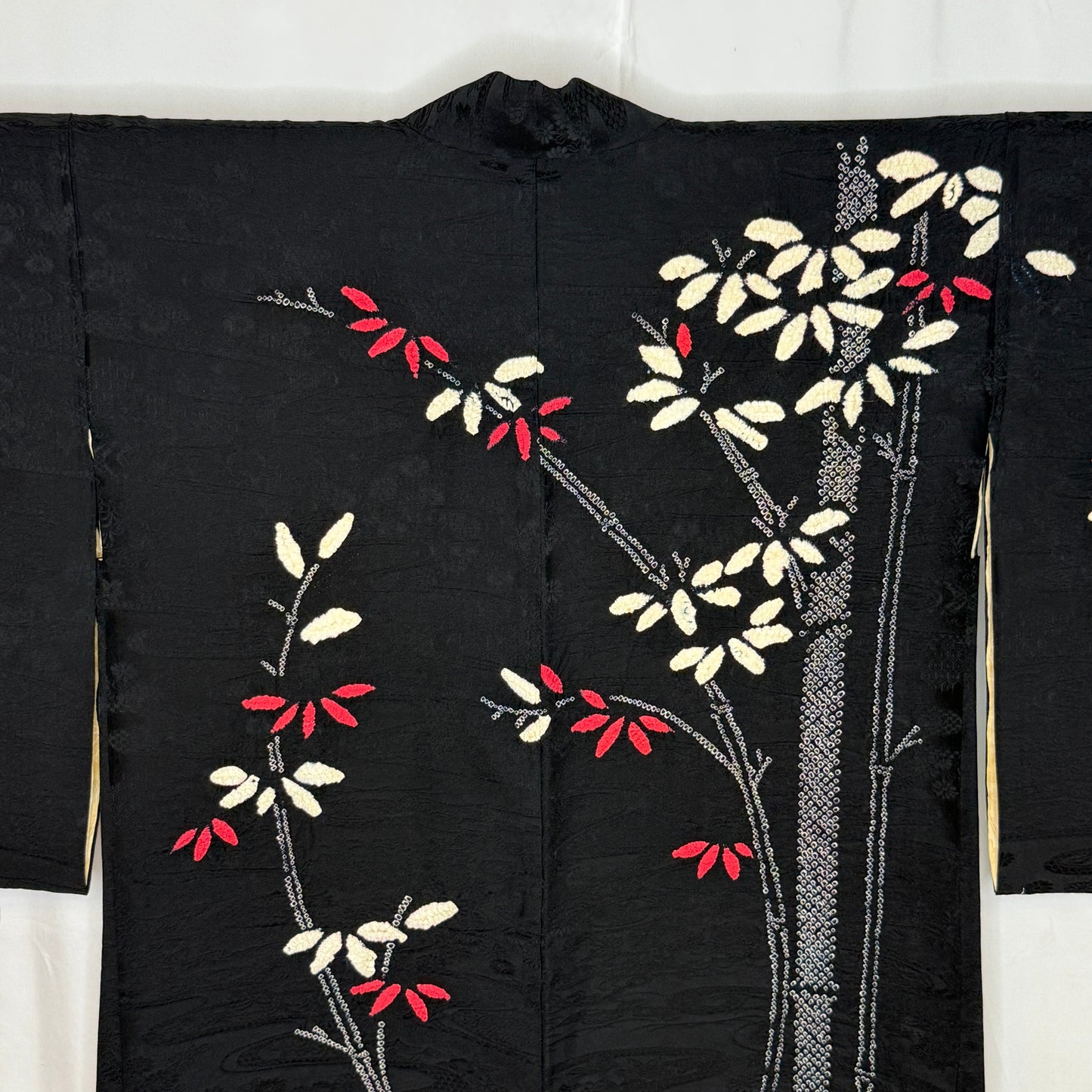 "Shibori Bamboo" Vintage Haori