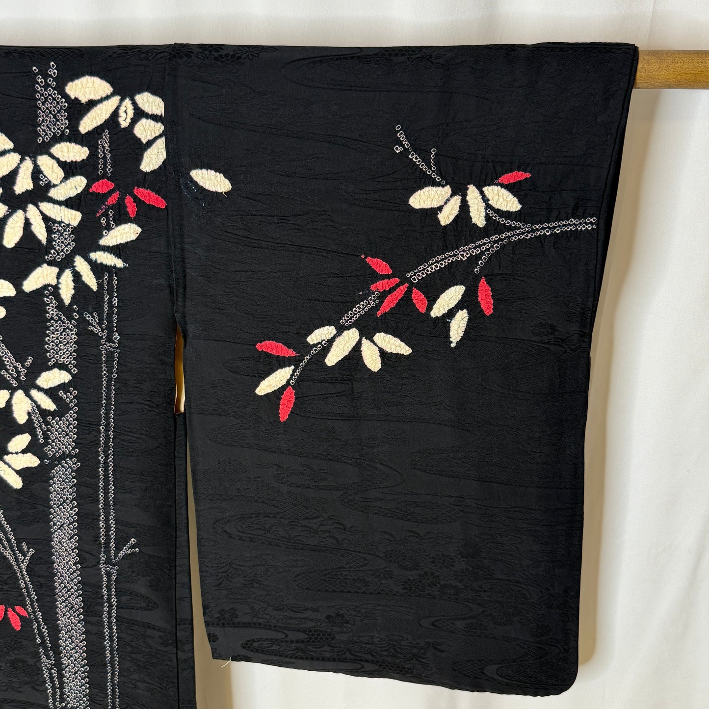 "Shibori Bamboo" Vintage Haori