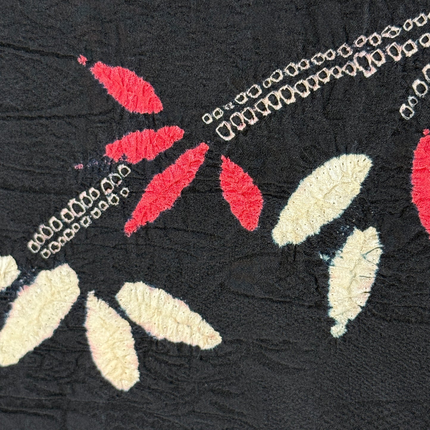 "Shibori Bamboo" Vintage Haori