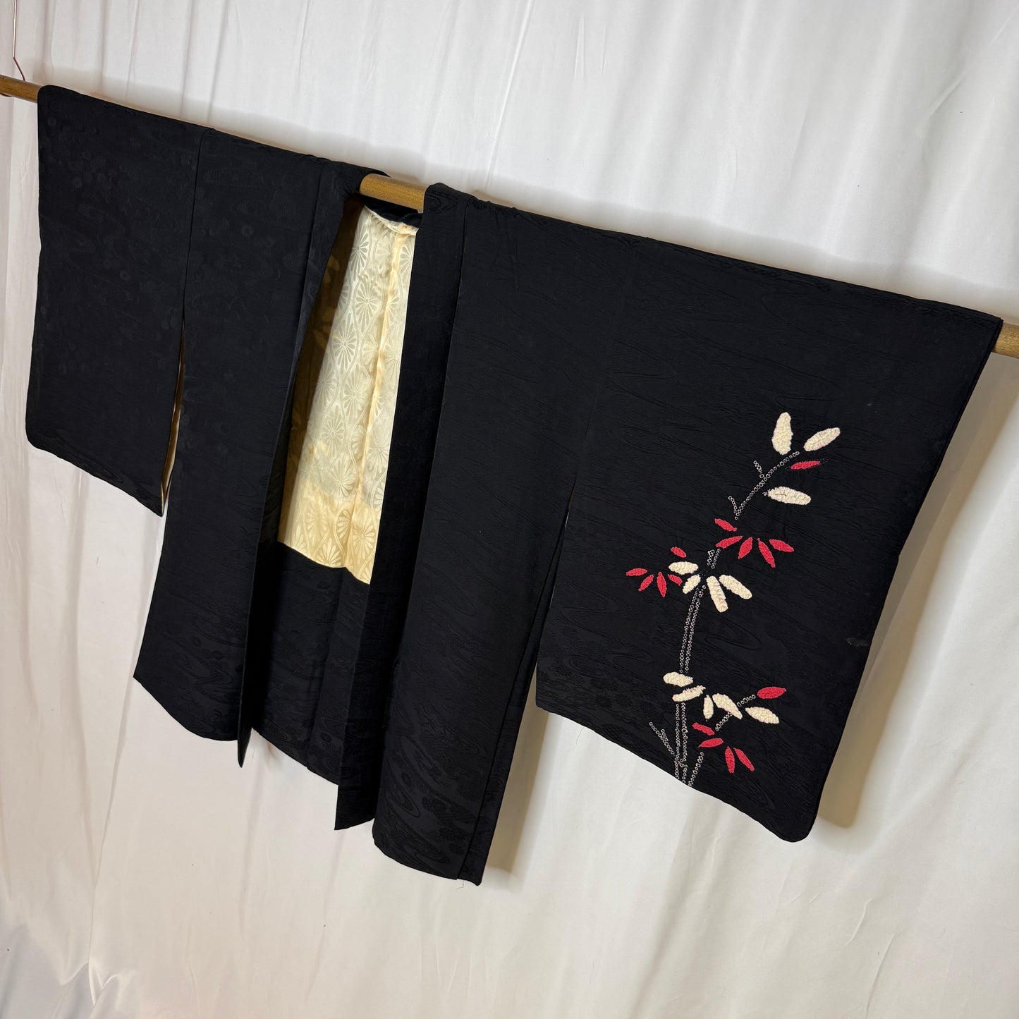"Shibori Bamboo" Vintage Haori
