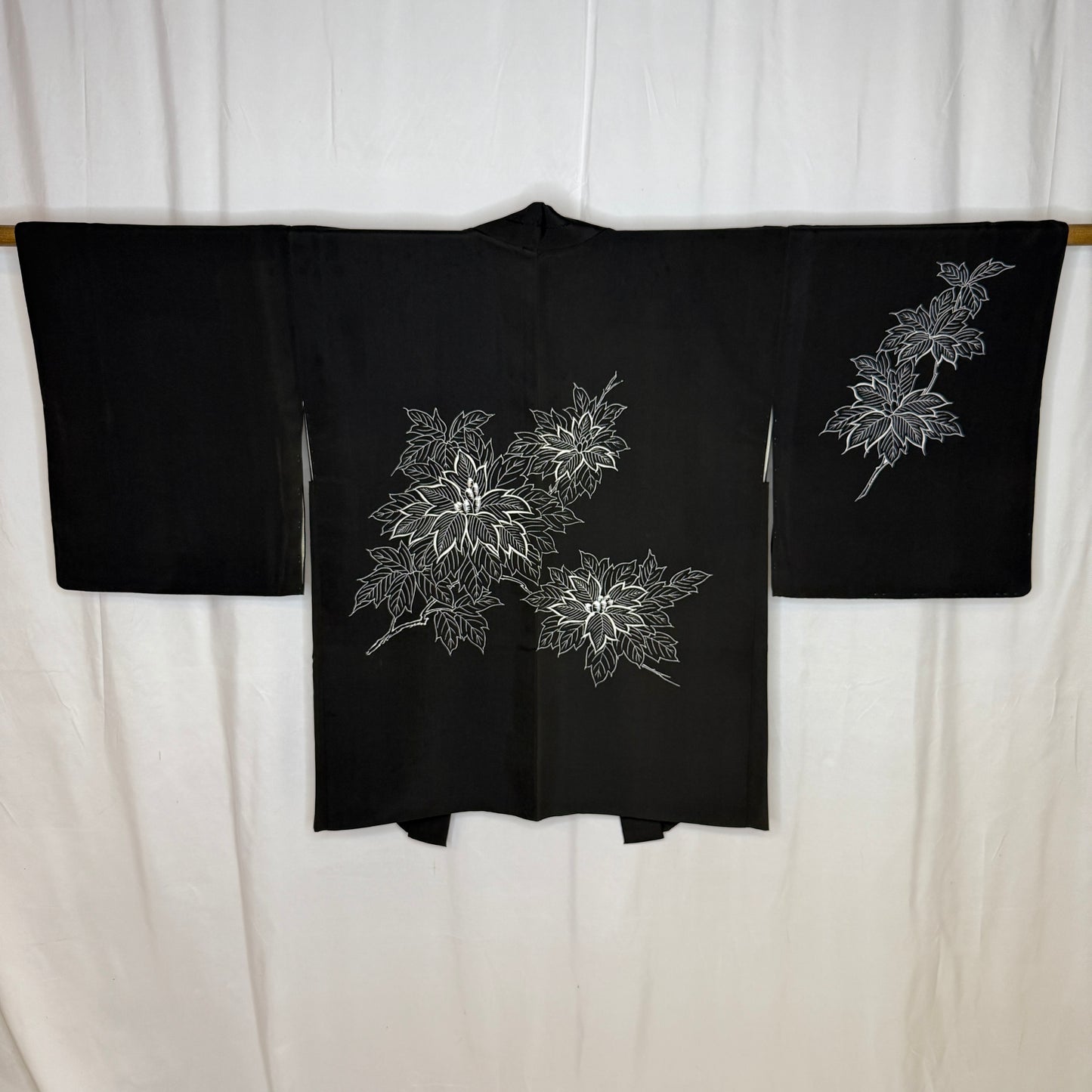 "Mystery Florals" Vintage Haori