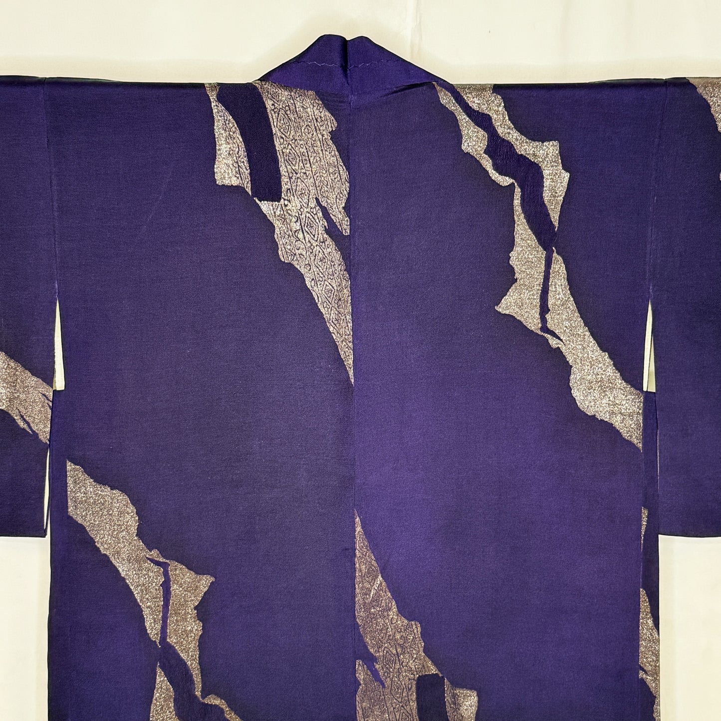 "Silver Currents" Vintage Haori