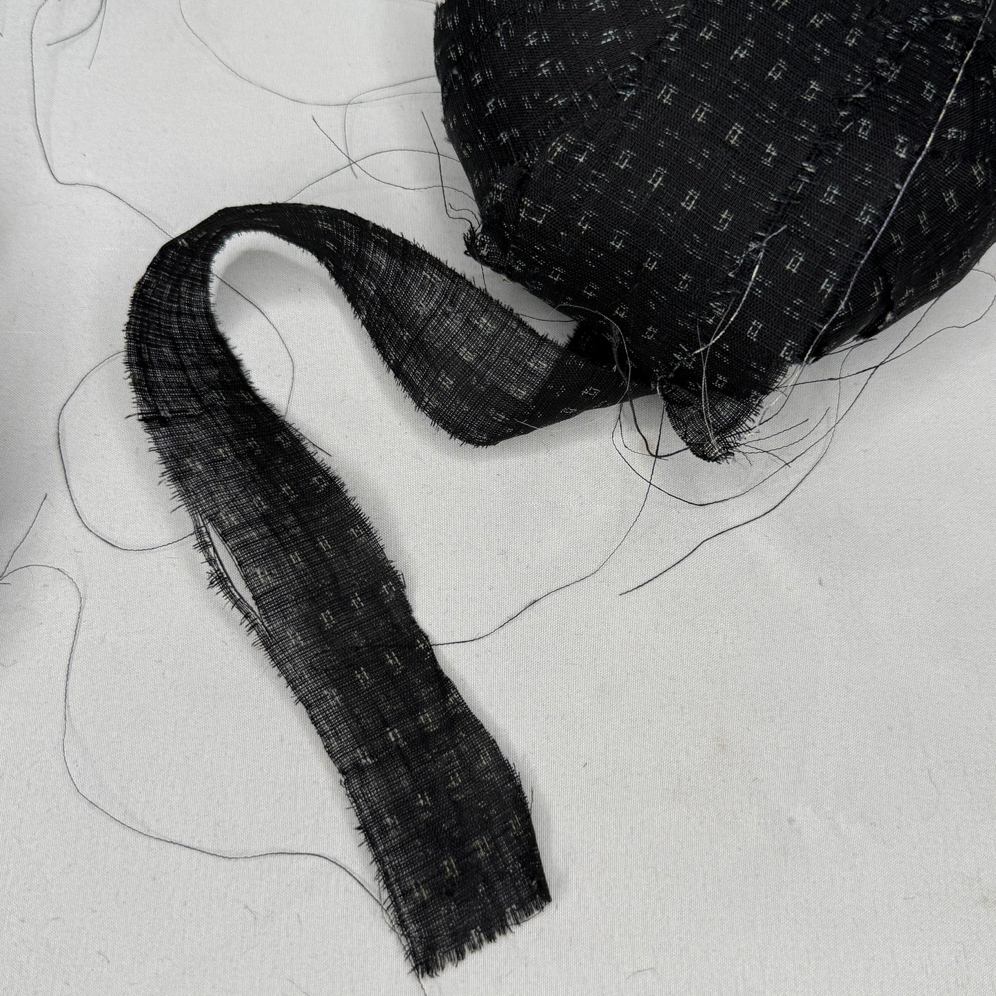 "Indigo Linen" Weaving Strips