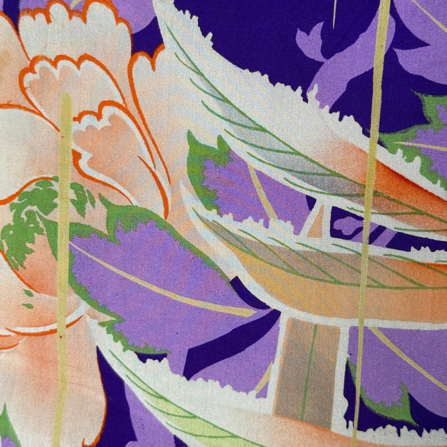 "Chrysanthemum Flair" Antique Girl's Kimono