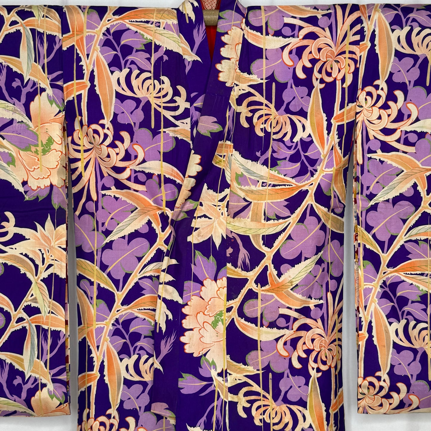 "Chrysanthemum Flair" Antique Girl's Kimono