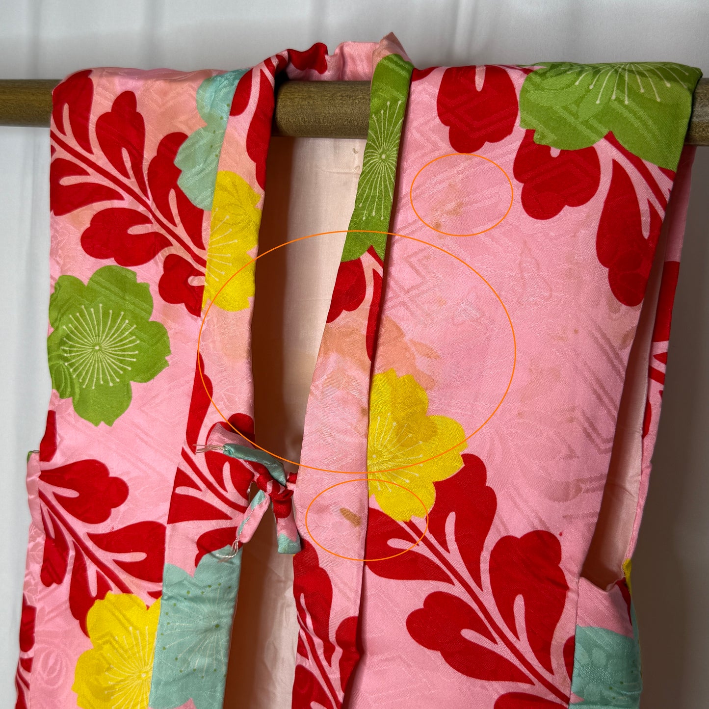 "Padded Pink" Vintage Girl's Kimono and Vest