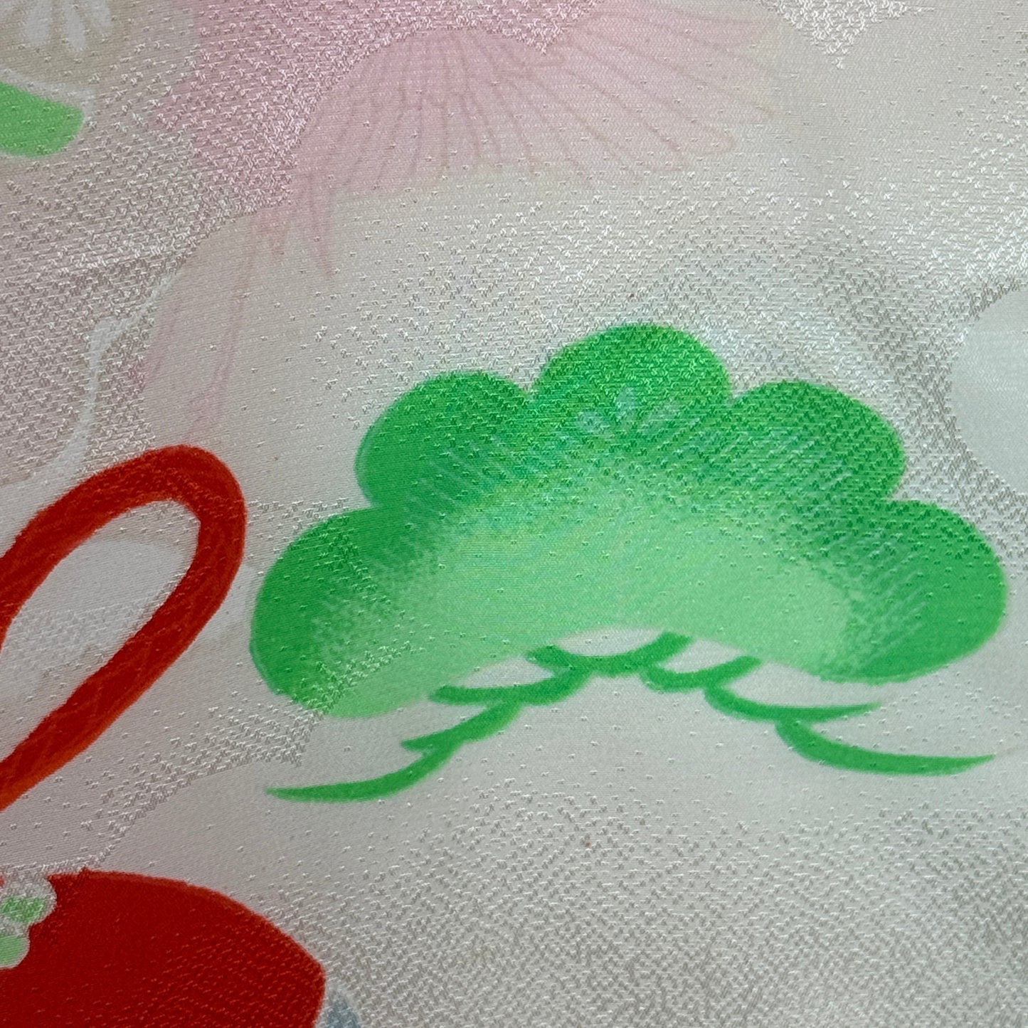 "Temari & Cranes" Vintage Girl's Kimono