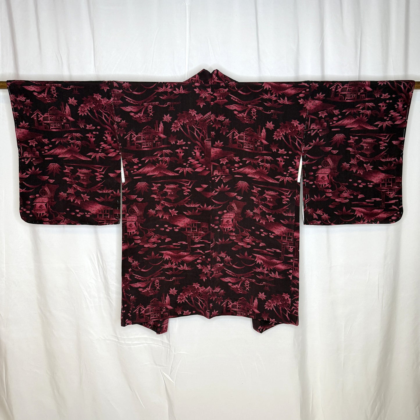 "Country Houses" Vintage Haori