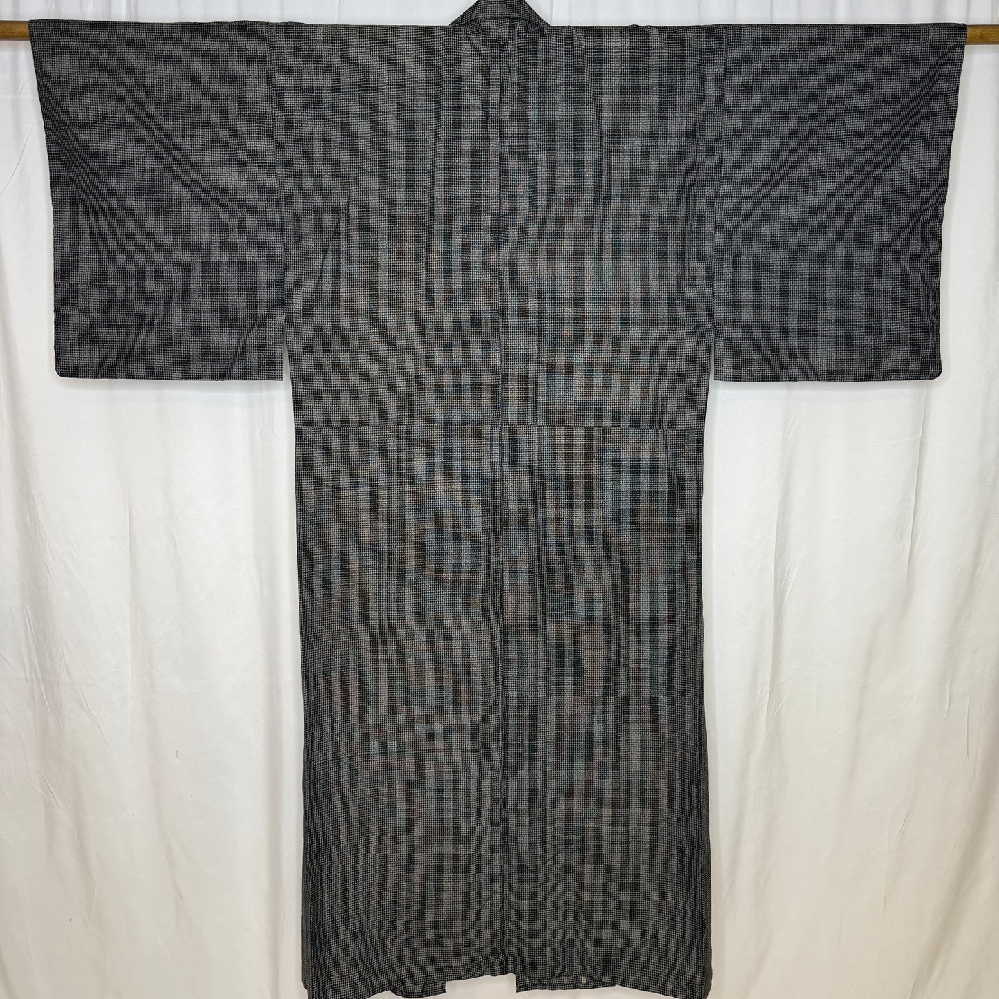 "Shadow Grid" Man's Casual Kimono