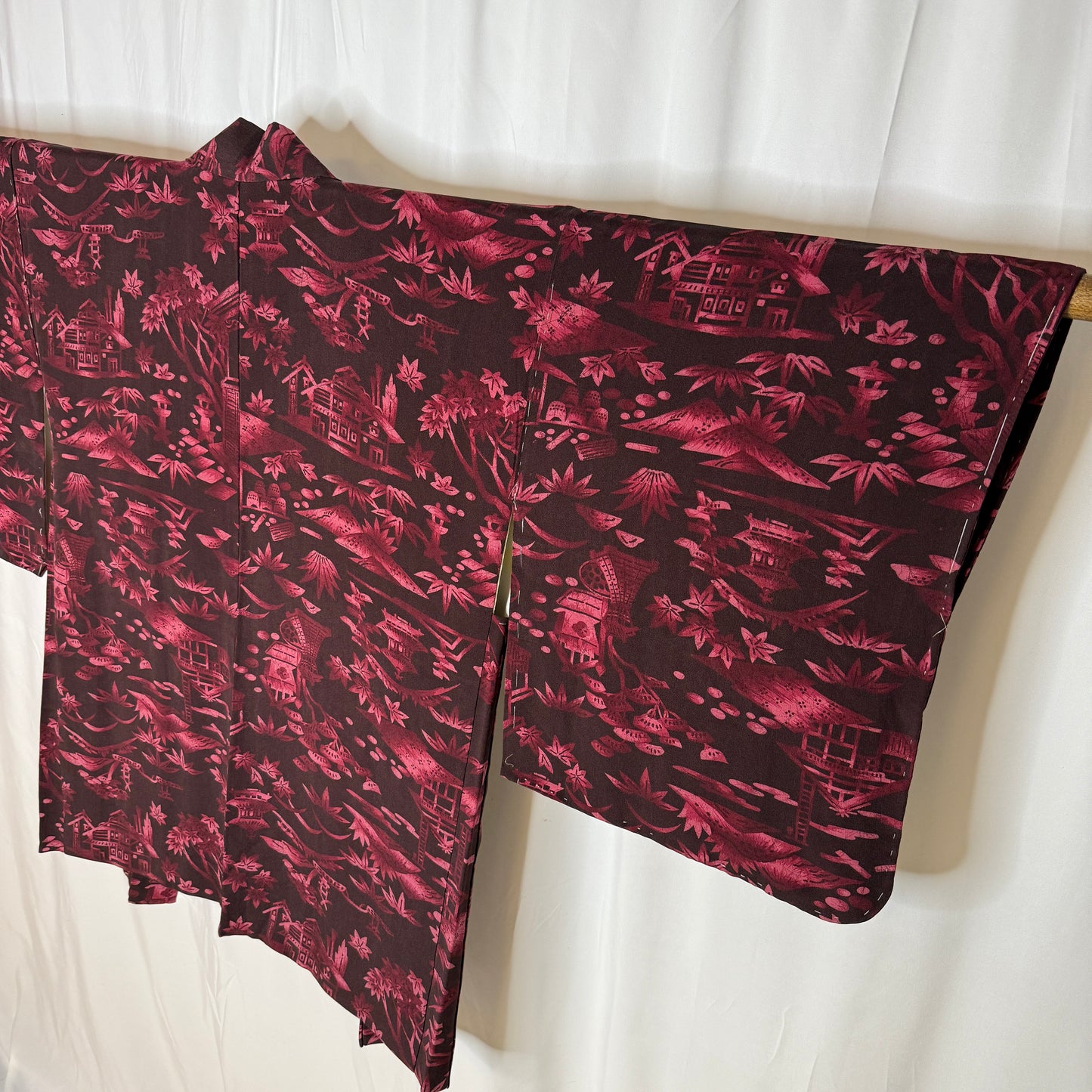 "Country Houses" Vintage Haori