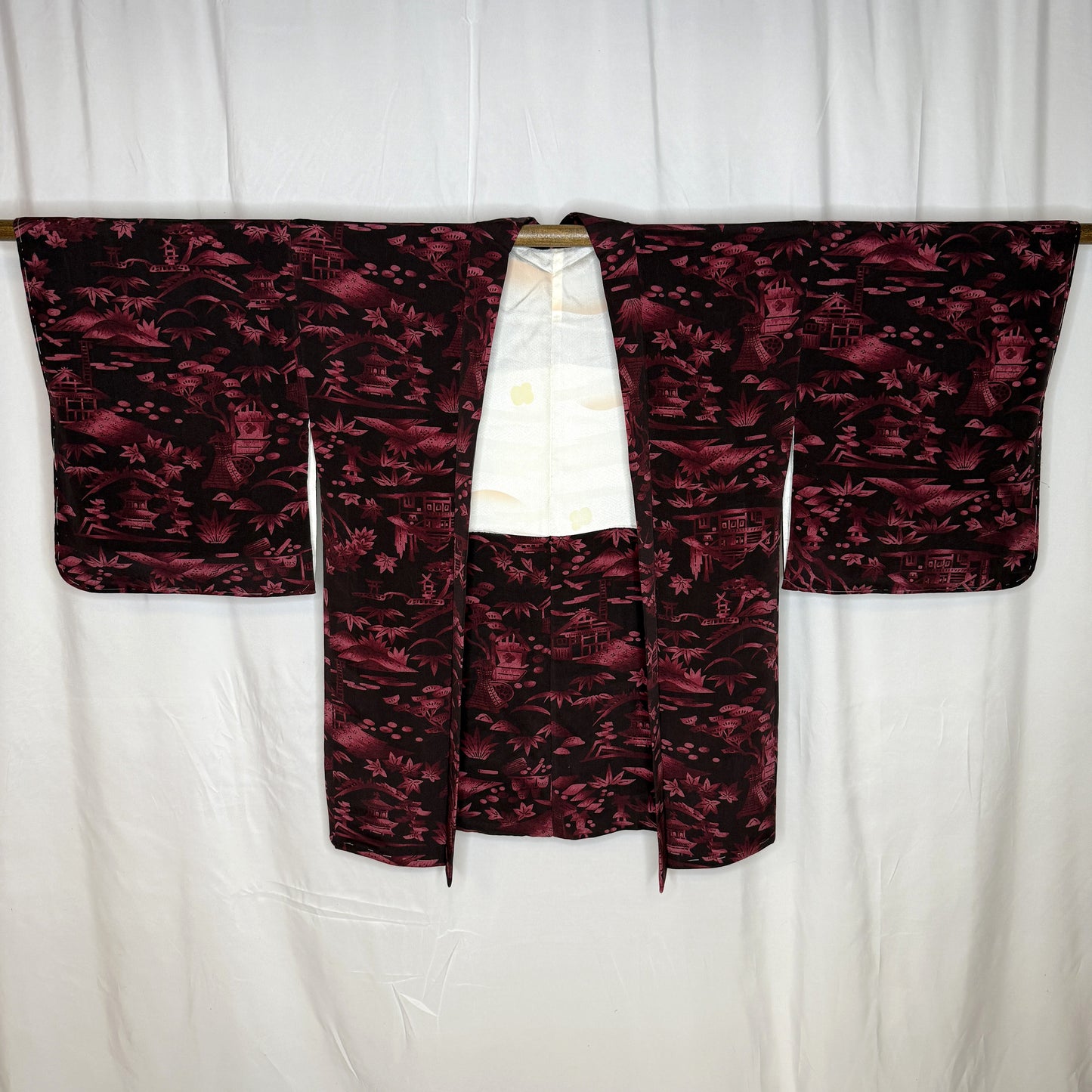 "Country Houses" Vintage Haori