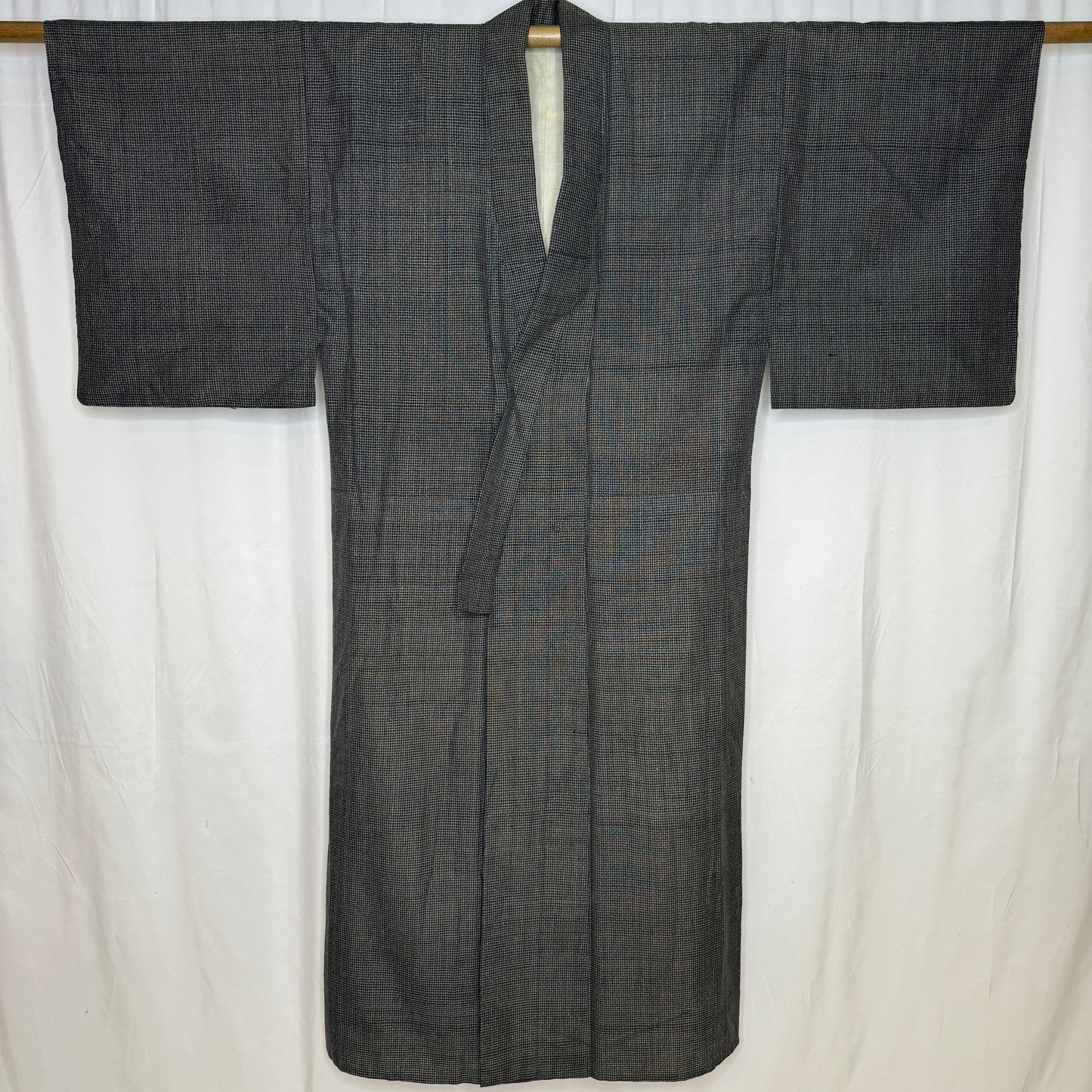 "Shadow Grid" Man's Casual Kimono